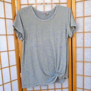 FRESH PRODUCE Noa Tee soft stretchy, knotted, cotton blend NWT